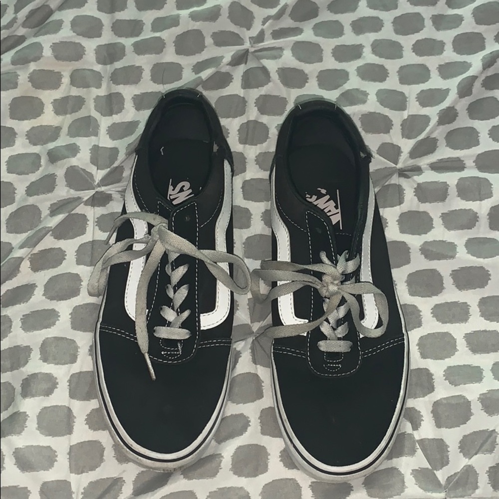 Black old school vans